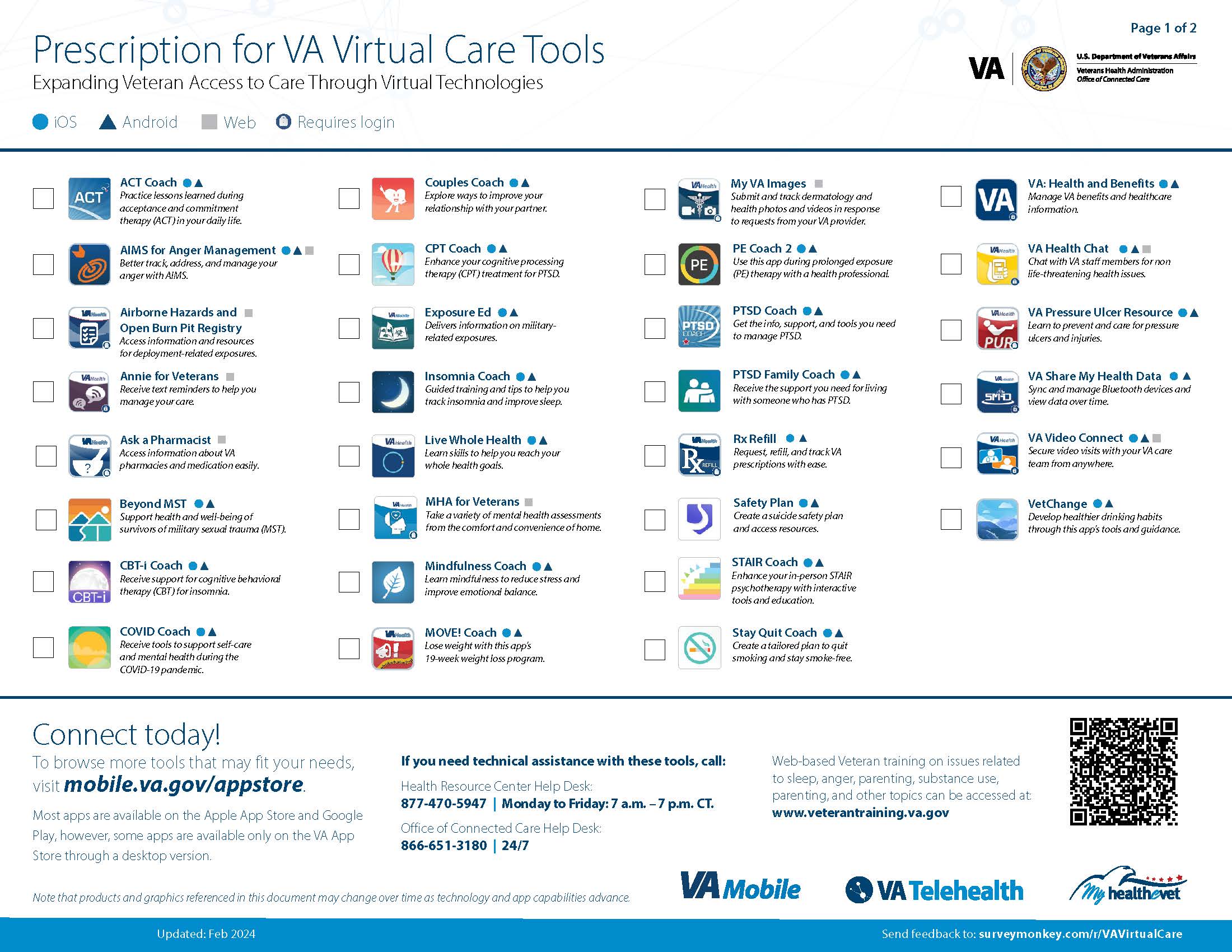 Thumbnail of Prescription Pad for VA Virtual Care Tools