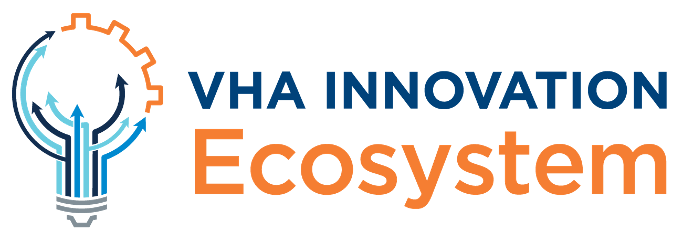 Light blub icon and VHA Innovation Ecosystem 