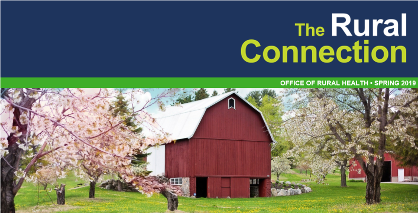 Front cover of "The Rural Connection" featuring a Farm house