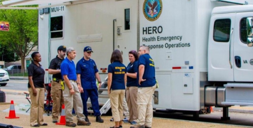 Photo of VA Telehealth emergency team