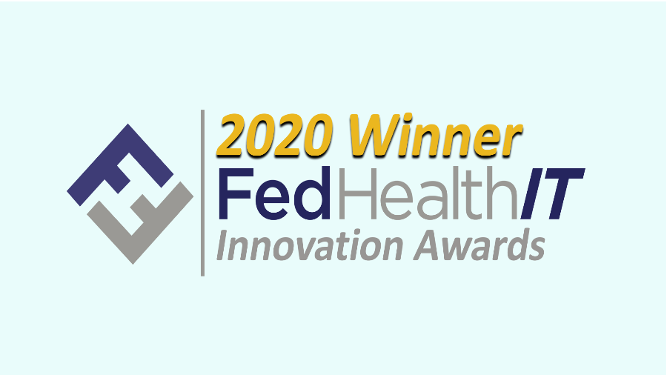 2020 FedHealthIT Innovation Award Winner Graphic.