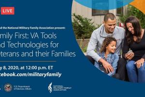 VA Tools and Technologies for Veterans and their Families banner