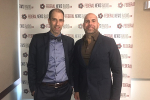 Photo of Dr. Neil Evans and Sean Kelley