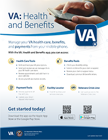 VA Health and Benefits Flyer thumbnail